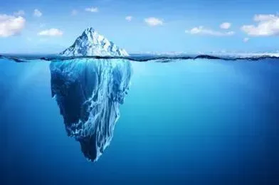 Een gevaarlijke ijsberg (en hoe je hem opspoort) 